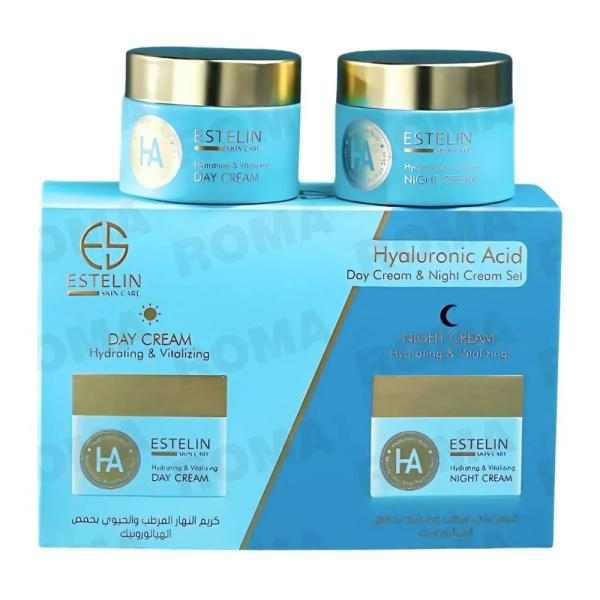 ESTELIN HYALURONIC ACID DAY & NIGHT CREAM SET