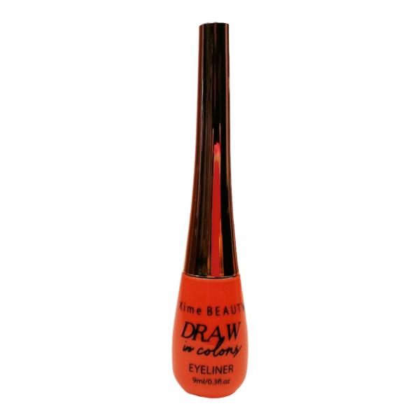 Xime Beauty -Draw in Colors Liquid Eyeliner 04 Juice Orange