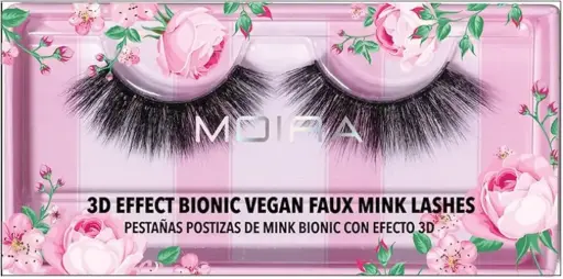 [840222301994] 3D Effect Bionic Vegan Faux Mink Lashes 012 Mulholland – Pestañas Postizas 3D Volumen Natural