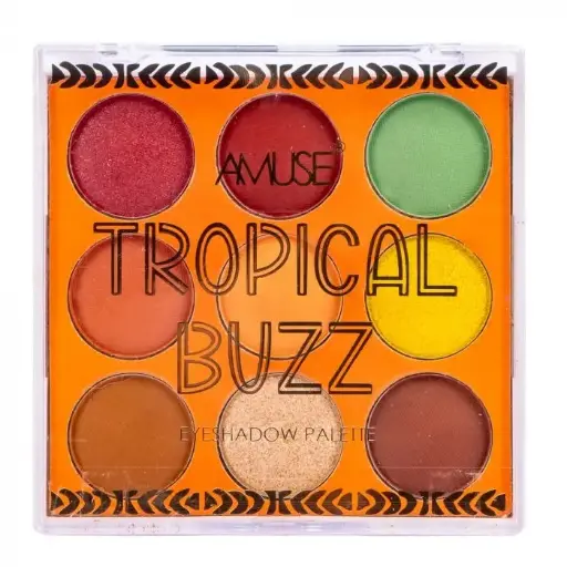 [4713616475693] AMUSE Tropical Buzz – Paleta de Sombras Tropicales para Ojos