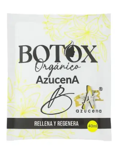 [7443032550663] AZUCENA Botox Capilar 40ml – Reparador y Nutritivo para Cabello Dañado