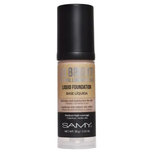 [7703378837669] BASE LÖQUIDA GO BRIGHT 30 g SAMY # 4.0 MEDIUM TAN