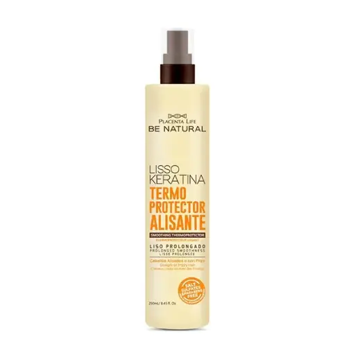 [7756719006828] BE NATURAL Termo Protector Alisante – Protección Térmica, Control del Frizz y Efecto Liso