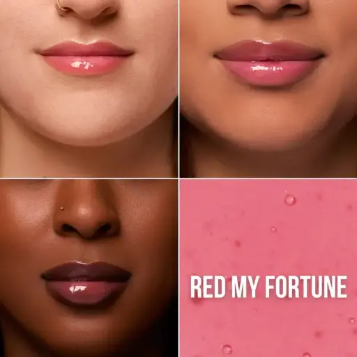 [689358365070] BEAUTY CREATIONS TINTED LUXE LIP OIL RED MY FORTUNE 7