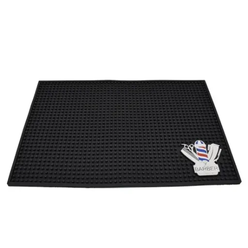[7591899235077] BEAUTY STYLE ALFOMBRA GOMA CON DISEÑO BARBERIA