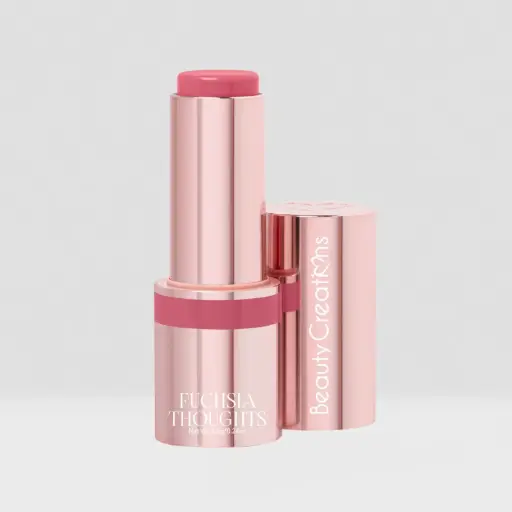 [689358359642] Beauty Creations Fuchsia Thoughts Blush Stick