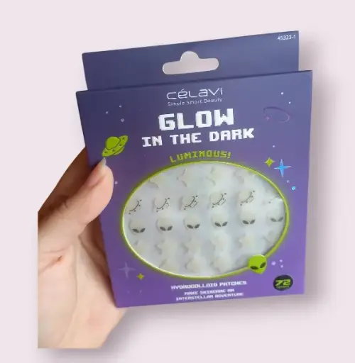 [641018460808] CELAVI GLOW IN THE DARK LUMINOUS 72 PCS