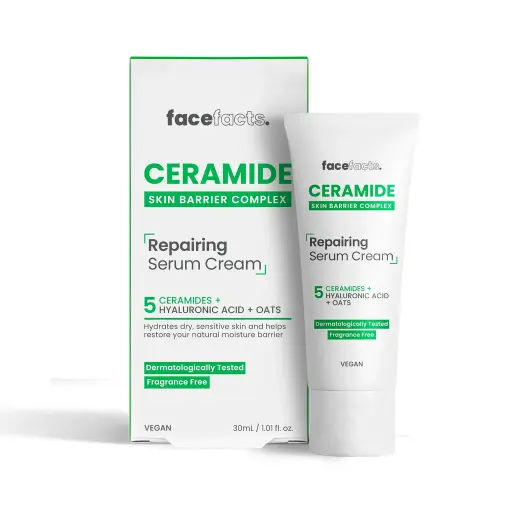 [5031413928631] FACEFACTS CERAMIDE SKIN BARRIER COMPLEX REPAIRING SERUM CREAM 30 ML