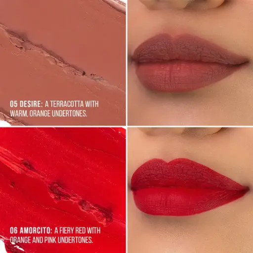 [728353193063] ITALIA DELUXE LOCKED IN PLACE MATTE LIPPIE 06 AMORCITO