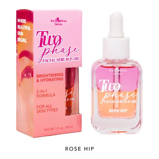 [782353401016] ITALIA DELUXE TWO PHASE FACIAL SERUM & OIL BRIGHTENING & HYDRATING 30 ML