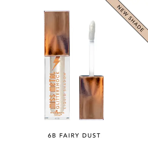 [782353621087] Italia Deluxe Miss Metal Glittershock Liquid Shadows 6B Fairy Dust
