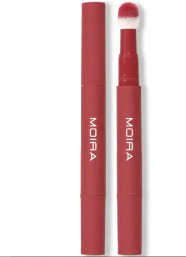 [840222313850] MOIRA CUSHION KISS LIP CREAM 008 SILK HIBISCUS