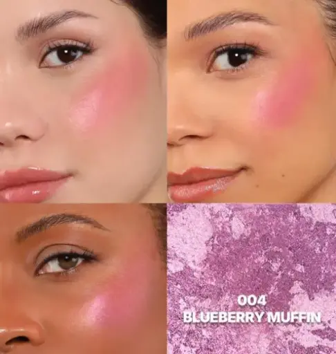 [840222313669] MOIRA MARVELOUS BAKED BLUSH 004 BLUEBERRY MUFFIN