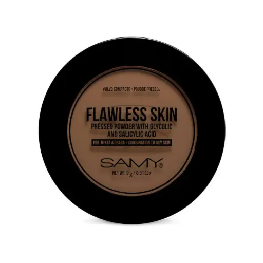 [7703378946934] POLVO COMPACTO PIEL MIXTA A GRASA SAMY #09 DEEP