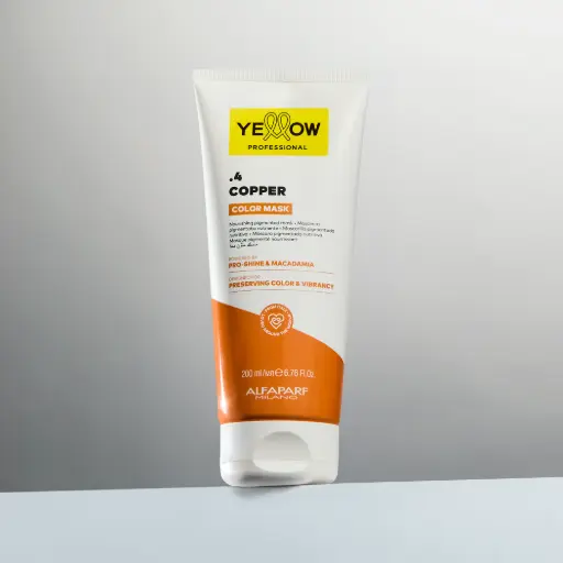 [8022297188768] YELLOW .4 COPPER COLOR MASK 200 ML