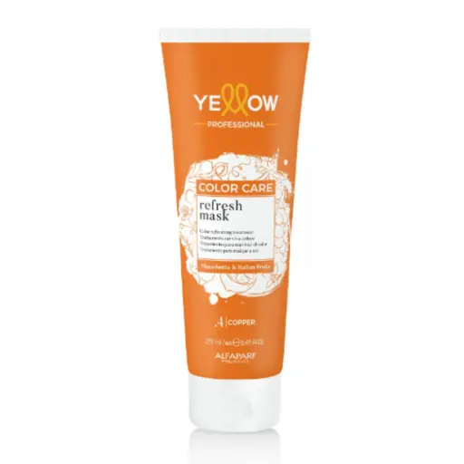 [8022297157146] YELLOW COLOR CARE REFRESH MASK COPPER 250ML