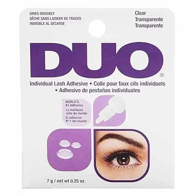 [073930568117] DUO INDIVIDUAL LASH ADHESIVE TRANSPARENTE 0.25 OZ