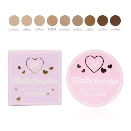 [6924372694916] BEAU VISAGE MATTE POWDER BELIEVED 08 CINNAMON
