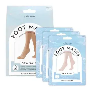 [70094] CELAVI FOOT MASK SEA SALT