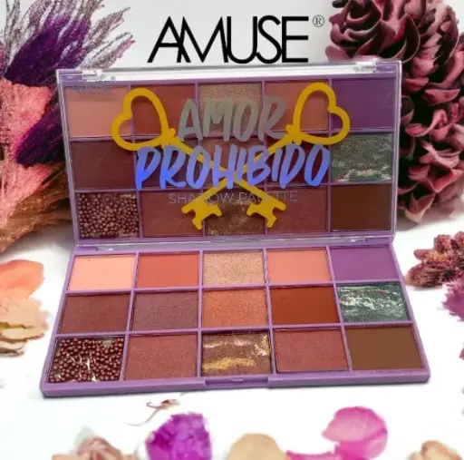 [4713616470032] AMUSE Shadow Palette Amor Prohibido – Paleta de Sombras para Ojos