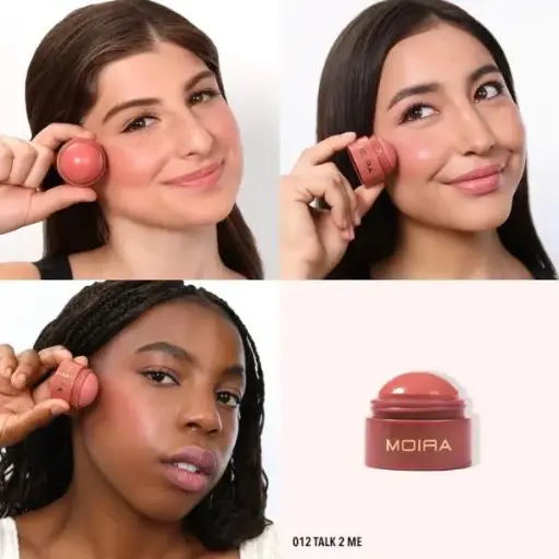[840222311139] MOIRA Soft Blush Balm 12 TALK 2 ME