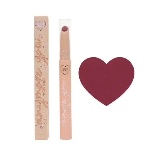 [6924372696897] BEAU VISAGE Anymore You Matte Lipstick 03 Princess Dream – Labial Mate de Larga Duración y Alta Pigmentación
