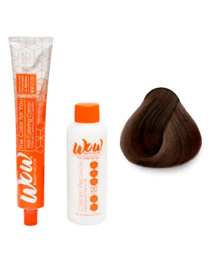 [671875658711] WOW Tinte en Crema para Cabello con Peróxido en Crema 7.13 Rubio Cenizo