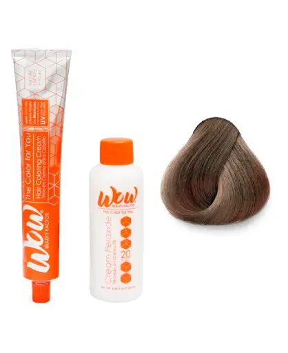[671875658650] WOW Tinte en Crema para Cabello con Peróxido en Crema 7.3 Rubio Dorado