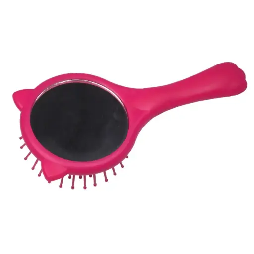 [8323175014569] BAUSSE peine de gatito con espejo rosa
