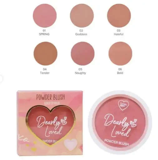 [6924372694725] BEAU VISAGE Powder Blush Dearly Loved 03 HATEFUL