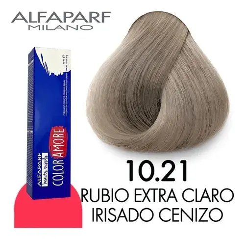 [8022297128276] ALFAPARF COLOR AMORE TINTES 10.21 RUBIO EXTRA-CLARO IRISADO CENIZO