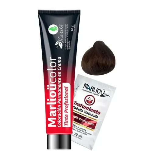 [7709245028642] MARLIOU TINTE PROFESIONAL CHOCOLATE OSCURO 5-53