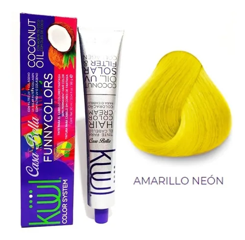 [7501438361921] KUUL FUNNY COLORS AMARILLO NEON