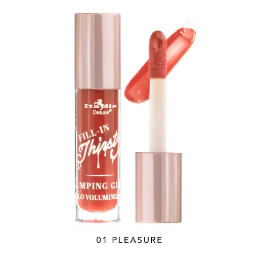 [782353179014] Italia Deluxe Fill-In Thirsty Gloss 01 Pleasure