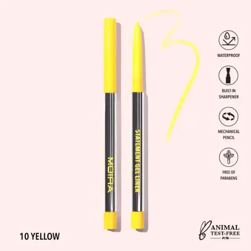 [840222306203] Moira Statement Gel Liner (010, Yellow)