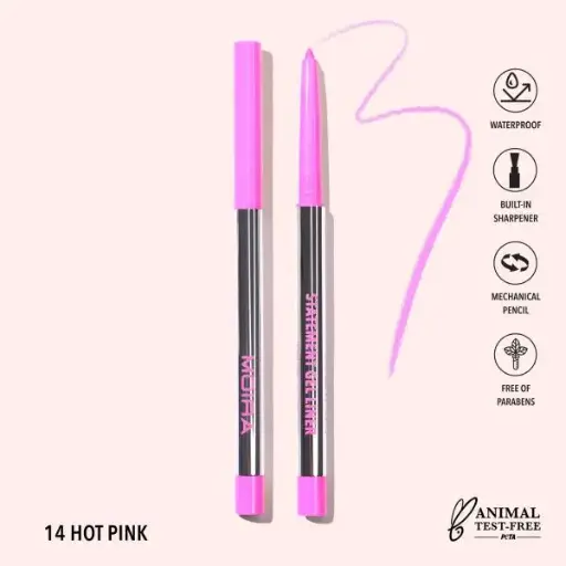 [840222306241] Moira Statement Gel Liner (014, Hot Pink)