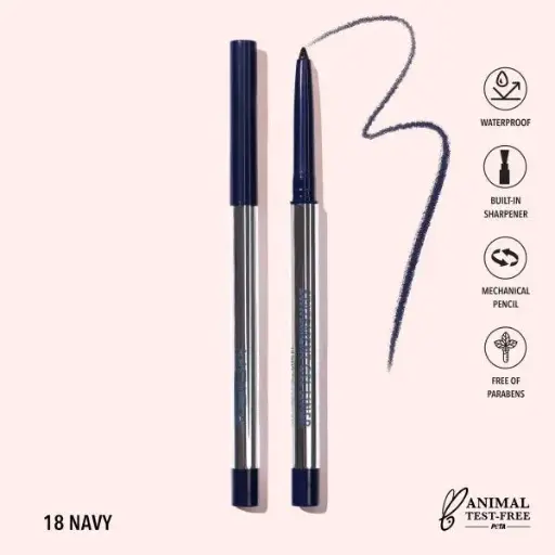 [840222306289] Moira Statement Gel Liner (018, Navy)