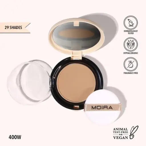 [816180027115] Moira Complete Wear? Powder Foundation (400W)