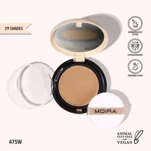 [816180027146] Moira Complete Wear? Powder Foundation (475W)