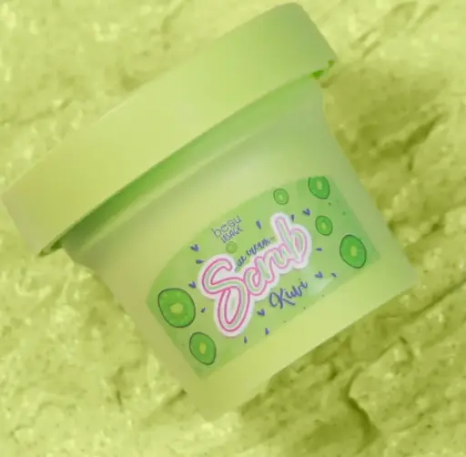 [6924372698242] Beau Visage ice cream Scrub kiwi