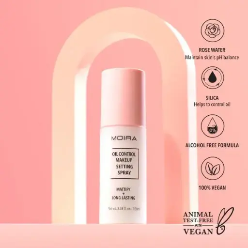 [840222304735] Moira Oil Control Makeup Setting Spray