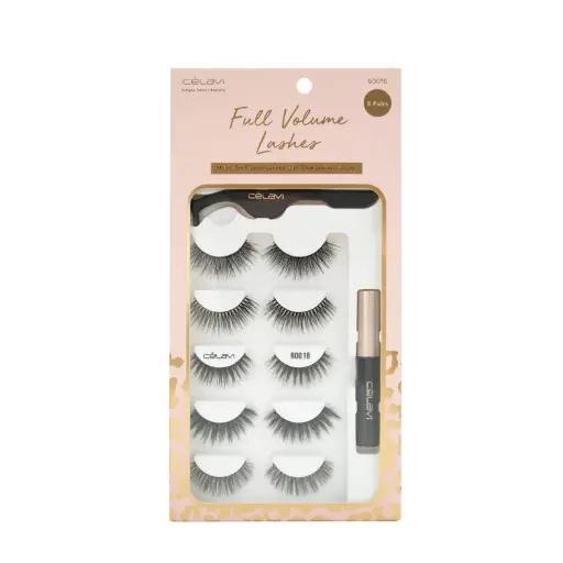 [641018501280] Celavi FULL VOLUME LASHES 60017