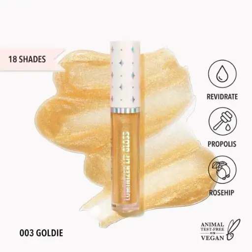 [840222302618] Moira Luminizer Lip Gloss (003, Goldie)