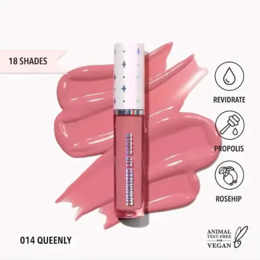 [840222302724] Moira Luminizer Lip Gloss (014, Queenly)