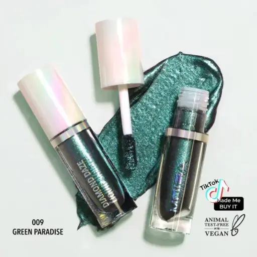 [840222300287] MOIRA Diamond Daze Liquid Shadow (009, Green Paradise)
