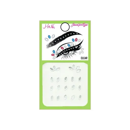 [850623005940] JLASH JEWEL FOR EYES - CLEAR MARQUISE
