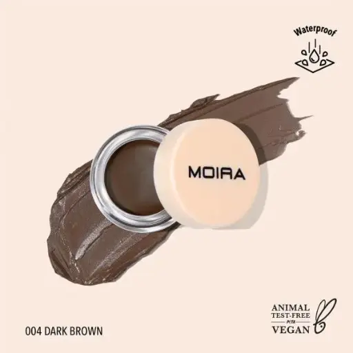 [840222303134] MOIRA Define & Sculpt Brow Pomade (004, Dark Brown)
