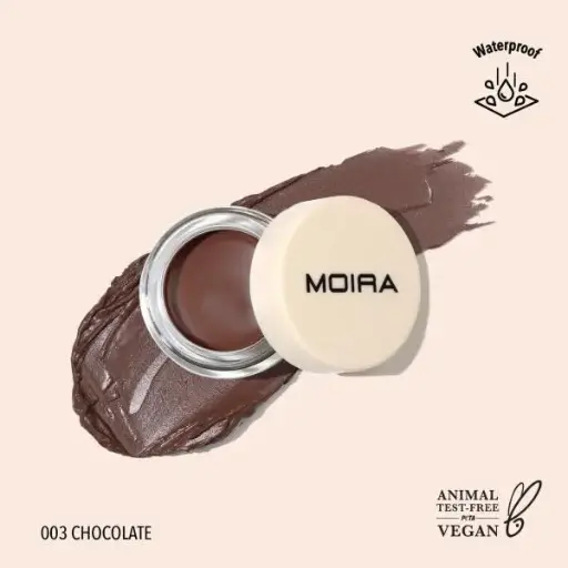 [840222303127] MOIRA Define & Sculpt Brow Pomade (003, Chocolate)