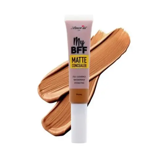 [610895180093] Amor Us My BFF - Matte Concealer Honey – Corrector Líquido de Alta Cobertura