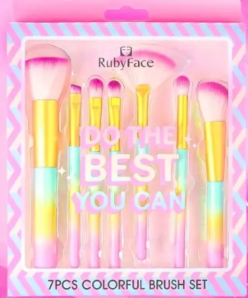 [RAIN07] RUBY FACE 7PCS RAINBOW
